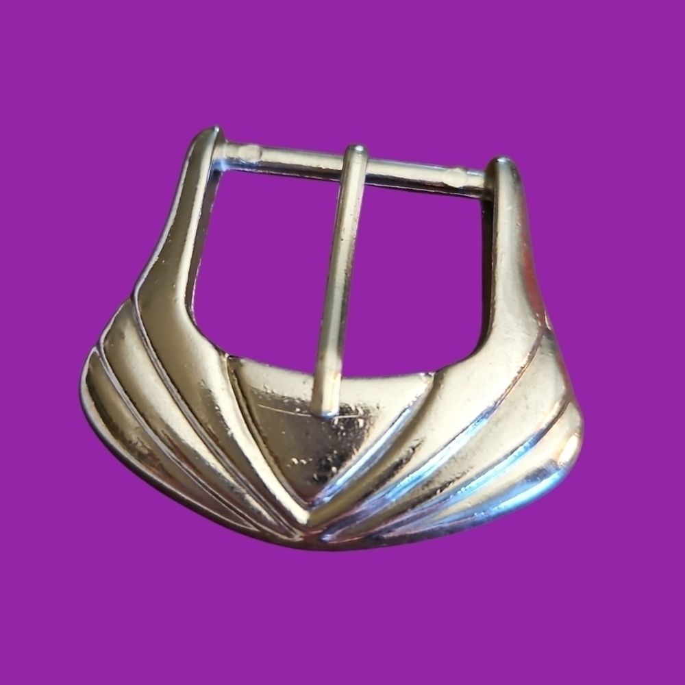 3/$30 Vintage Art Deco Metal Belt Buckle